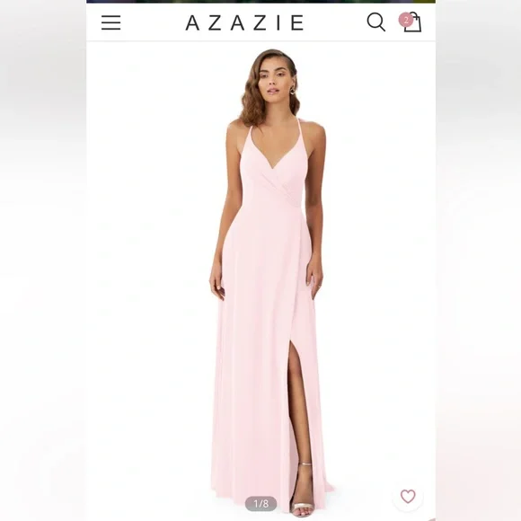 azalea bridesmaid dresses Aureline Silk One Shoulder Gown - Azalea